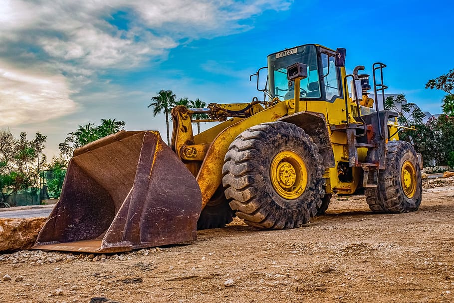 front loader or bulldozer