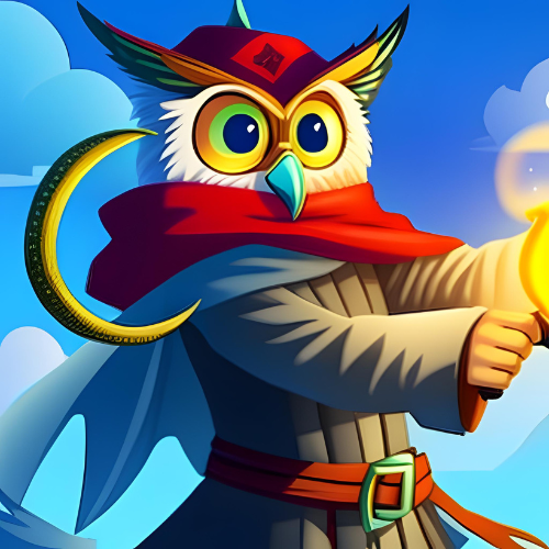 an owl that is also a wizard