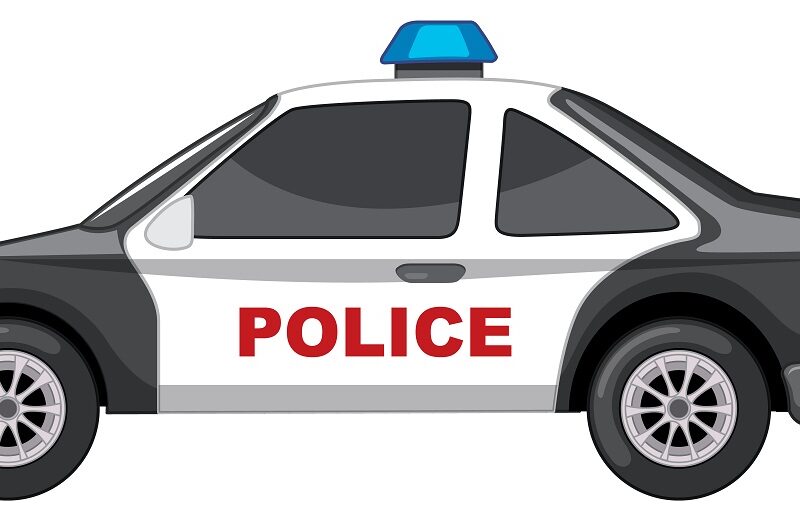 police car graphic