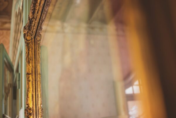 Old enchanted mirror