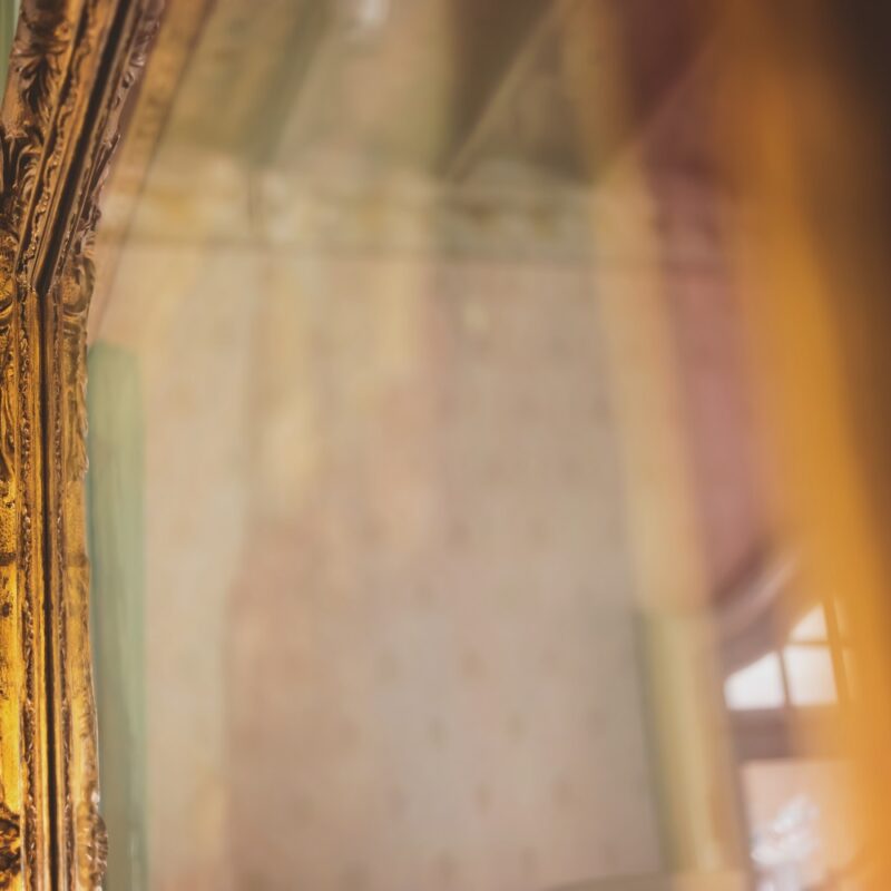 Old enchanted mirror