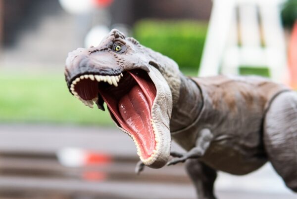 Toy T-Rex Roaring