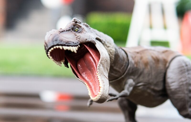 Toy T-Rex Roaring